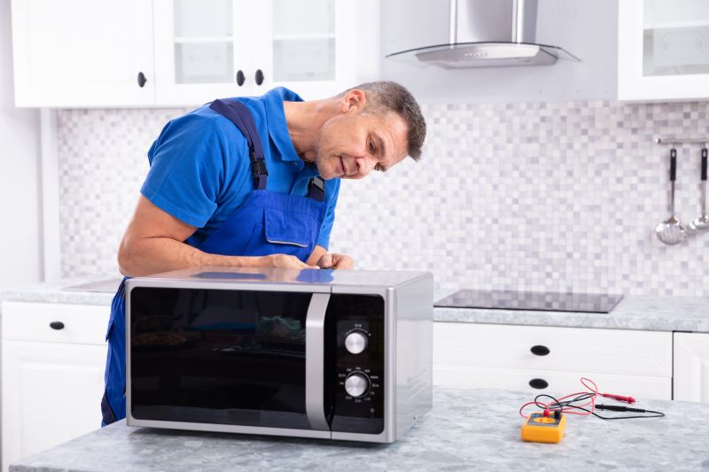 Microwave oven servicing