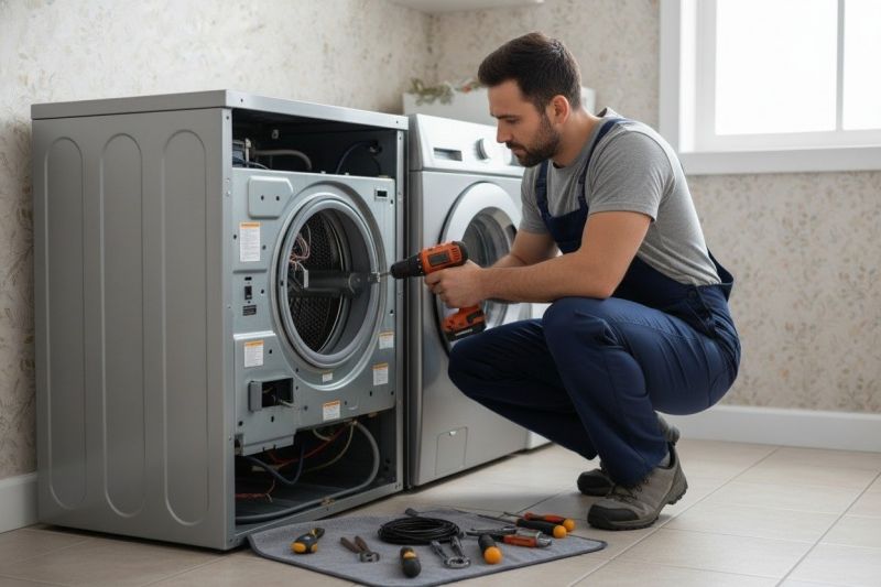 Gas Dryer Installation